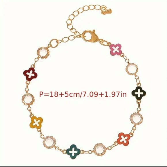 Multicolor fine bracelet | One size - Picture 3 of 3